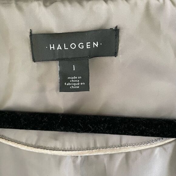 Halogen Trench Coat Size Large - Picture 4 of 7